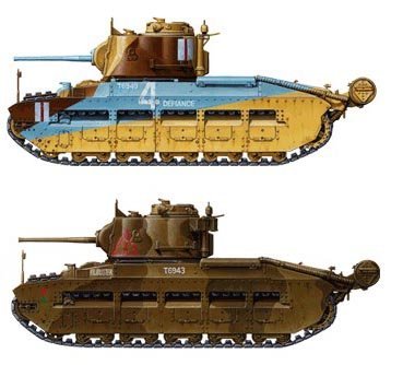 Tamiya 35300 Matilda Mk.III／IV British Infantry Tank Mk.II A*