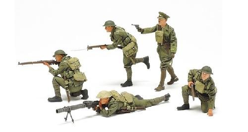 Tamiya 35339 - 1/35 WWI British Infantry Figure Set