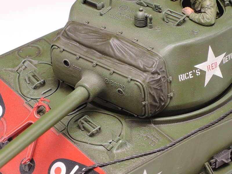 Toys Hobbies Military Models Kits Medium Tank 35359 Tamiya 1 35 M4A3E8 Sherman Easy Eight 