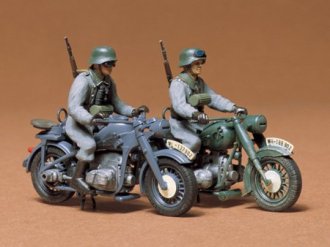 Tamiya 35023 - 1/35 German Military Motorcycles Model Kit