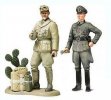 Tamiya 25154 - 1/35 WWII Wehrmacht Officer - w/Africa Corps Tank Crew (Tentative) (Limited Edition)