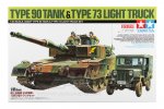 Tamiya 25186 - 1/35 JGSDF Type 90 Tank & Type 73 Light Truck Set
