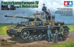 Tamiya 25209 - 1/35 Panzerkampfwagen IV Ausf.G Early Production & Motorcycle Eastern Front