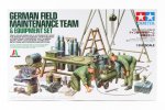 Tamiya 37023 - 1/35 German Field Maintenance Team and Equipment Set