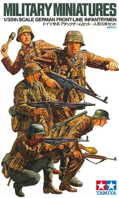Tamiya 35196 - 1/35 German Front-Line Infantrymen