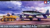 Tamiya 25215 - 1/48 Messerschmitt Me262A-2a & Kettenkraftrad