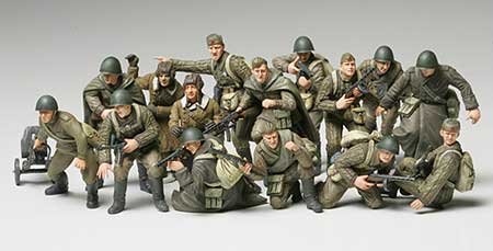 Tamiya 32521 - 1/48 Rus. Infantry & Tank Crew