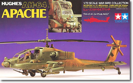 Tamiya 60707 - 1/72 WB AH-64 Apache