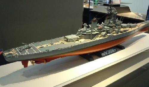 Tamiya 78028 - 1/350 US Battleship BB-62 New Jersey w/Detail Up Parts