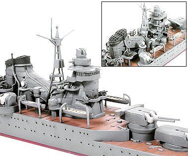 Tamiya 31343 - 1/700 IJN CA Suzuya: A Collector's Insight