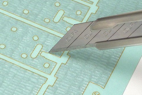 TAMIYA (1/35) Zimmerit Coating Sheet for Elefant