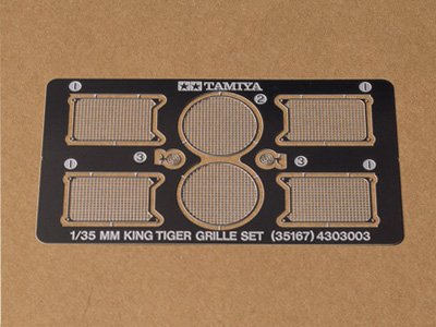 Tamiya 35167 - 1/35 King Tiger Etched Grille