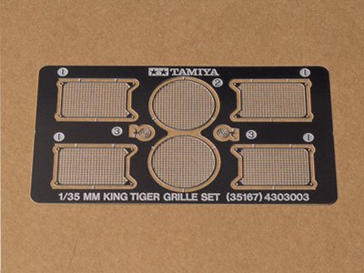 Tamiya 35167 - 1/35 King Tiger Etched Grille