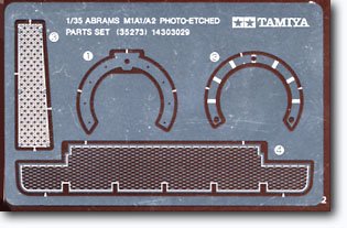 Tamiya 35273 - 1/35 US M1A1 M1A2 Abrams Photo Etched Parts Set
