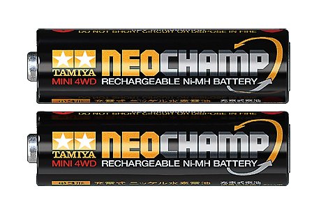 Tamiya 15420 - Neochamp Rechargeable Mini 4WD Ni-MH Battery (2pcs.)