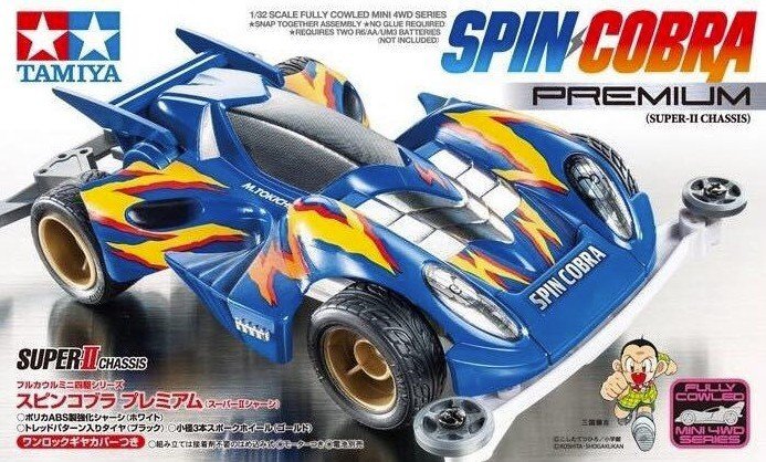 Tamiya Spin Cobra Real Mini 4wd Series No.1 for sale online 