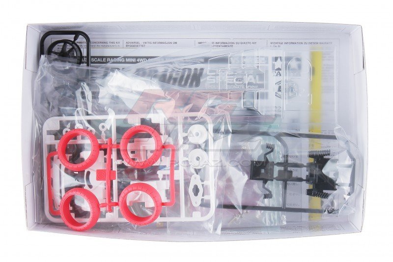 Tamiya 95337 1/32 Mini 4WD Car Kit VS Chassis Fire Dragon Clear Special Limited Tamiya 95337 1/32 Mini 4WD Car Kit VS Chassis Fire Dragon Clear Special Limited