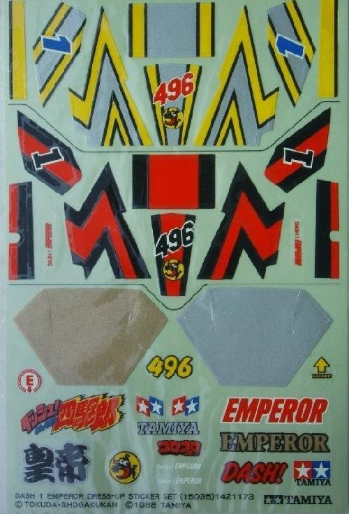 Tamiya 15035 - Dash-1 Emperor Sticker