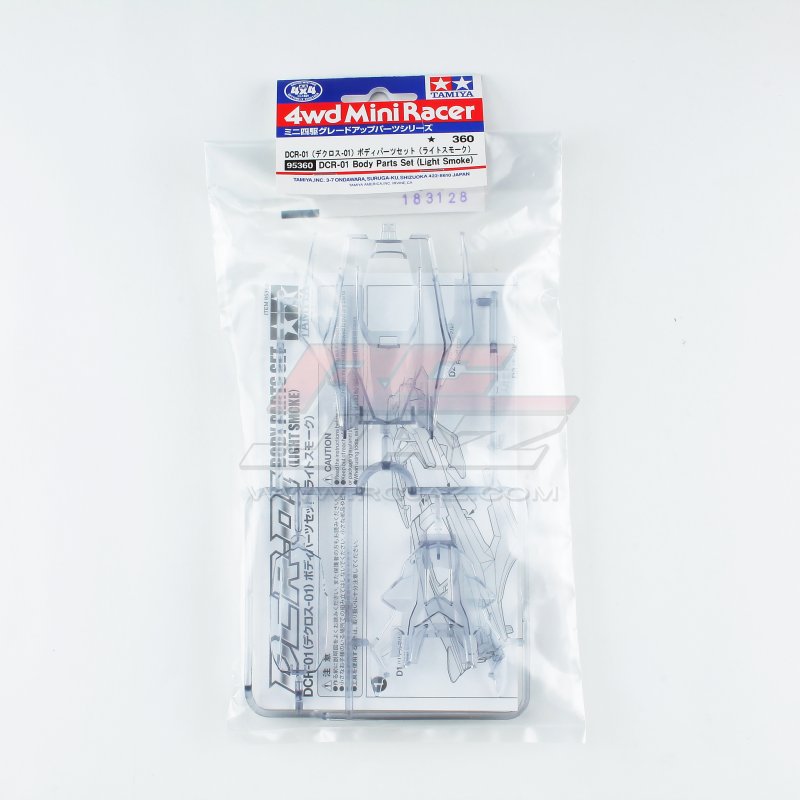 Tamiya 95360 - DCR-01 Light Smoke Body Set