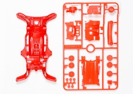 Tamiya 94952 - JR AR Chassis (Red)