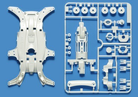Tamiya 95283 - MA Reinforced Chassis White