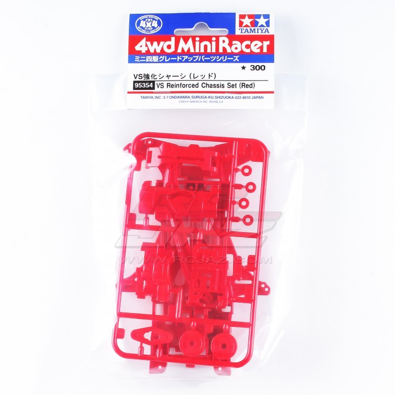 Red Tamiya Mini 4wd 95354 VS Reinforced Chassis New 