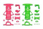 Tamiya 95711 - Jr Super FM Chassis Set (Pink/Green)