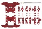 Tamiya 15411 - JR Reinforced N-04/T-04 Units - Red