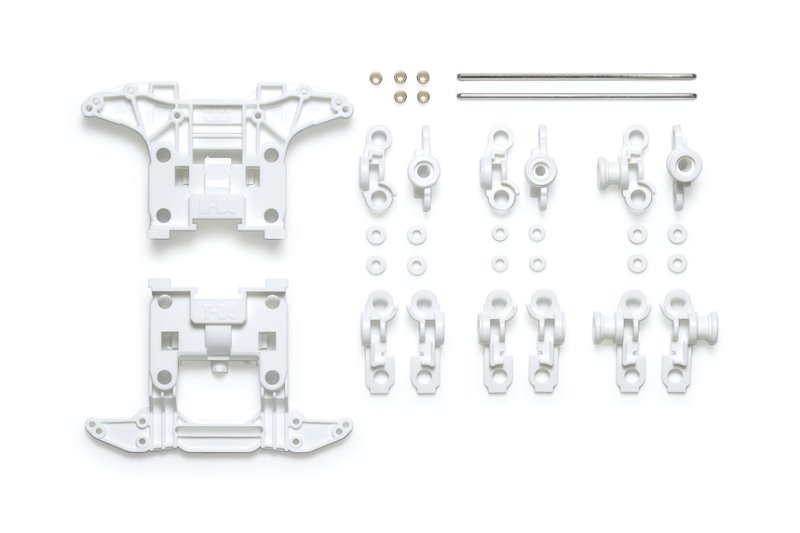 Tamiya 95695 - Jr Reinforced N-04/T-04 Units (White Edition)