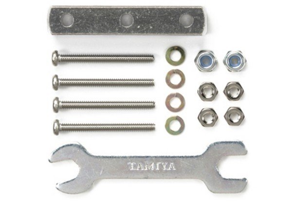 Tamiya 95345 - Mass Damper Block (6x6x32mm/Silver)