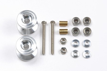 Tamiya 15398 - JR-Double Aluminum Rollers (13-12mm)