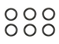 Tamiya 94812 - Rubber Rings For 13-12mm Double Aluminum Rollers (6pcs)