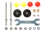 Tamiya 15408 - JR Plastic Roller Set 13mm- Long Low Friction