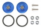 Tamiya 94849 - 17mm Aluminum BR Rollers Dish - Blue