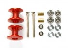 Tamiya 95423 - Lightweight Double Aluminum Rollers 13-12mm/Red