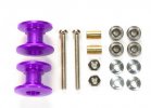 Tamiya 95540 - Lightweight Double Aluminum Rollers (13-12mm/Purple)