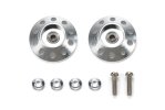 Tamiya 95651 - Jr HG 19mm Tapered Aluminum Ball-Race Rollers (Ringless)