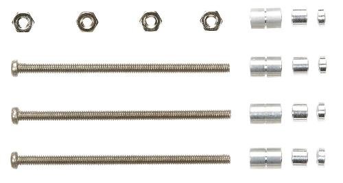 Tamiya 15407 - JR Stainless Steel Screw Set D- 40mm