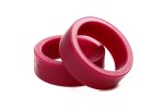 Tamiya 95389 - Low Friction Large Dia. Low Profile Tires (Maroon, 2pcs.) Mini 4WD Product