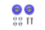 Tamiya 15551 - Jr 13mm Plastic Rollers Blue Tamiya 15551 - Jr 13mm Plastic Rollers Blue