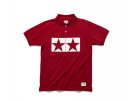 Tamiya 67457 - JW Tamiya Logo Polo Shirt Red L (Jun Watanabe)