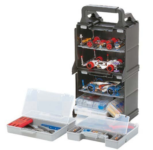 Tamiya 67234-95086 - Blue Backpack with J-CUP 2015 Mini 4WD