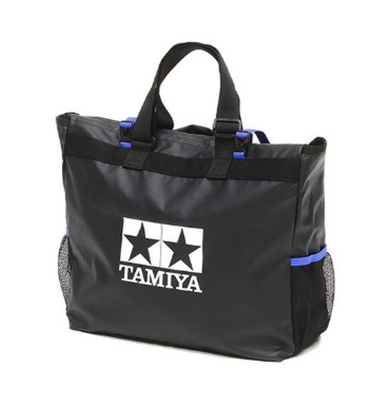 Tamiya 67255 - Tamiya Portable Pit Tote Bag (Black/Blue)