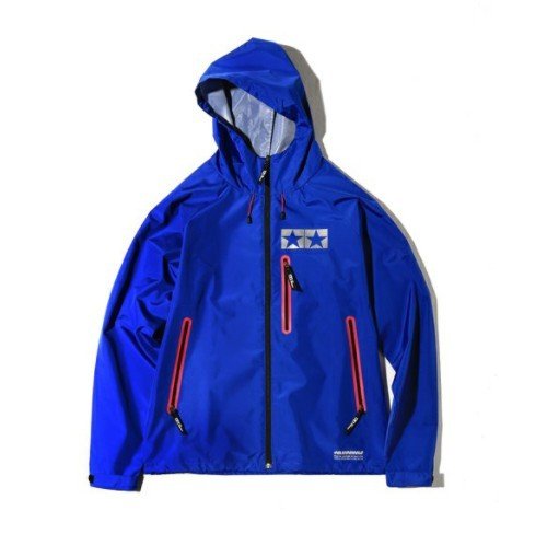 Tamiya 67321 - Blue M Size Jun Watanabe x Tamiya Mountain Parka Hooded