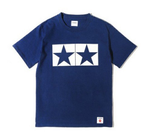 Tamiya 67351 - Blue XXL Size Jun Watanabe x Tamiya T-Shirt (JAPAN MADE PREMIUM)