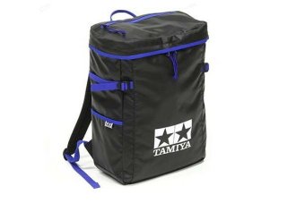 Tamiya 67234 Portable Backpack for Mini 4WD (Black/Blue)