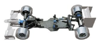 Tamiya 58534 - F104 ver.II Pro Chassis Kit - Advanced Racing Setup