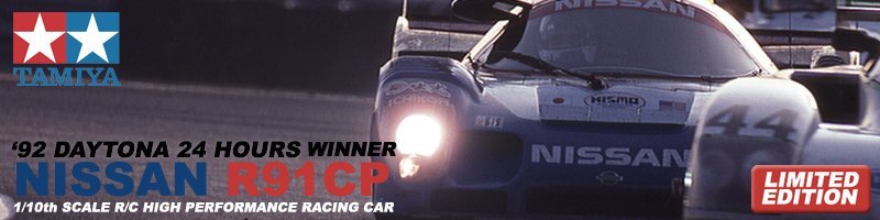 ホビーラジコン 92 NISSAN R91CP DAYTONA 24HOURS 1/10 Vectis Auctions | Tamiya Nissan R91CP '92 Daytona 24 Hours