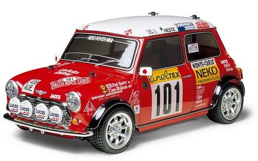 Tamiya 58483 - 1/10 RC Mini Cooper '94 Monte Carlo M-05 Kit