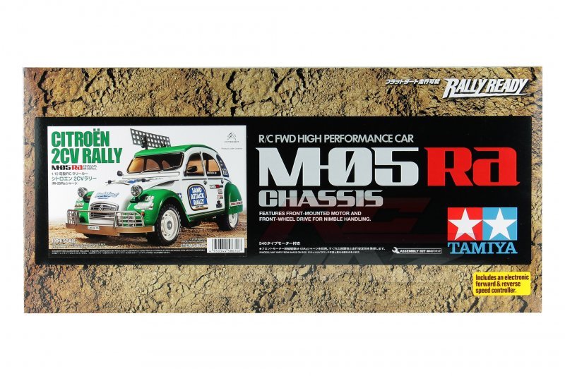 Tamiya 58670 Citroen 2CV Rally M-05RA Stick Radio RC Kit ESC 